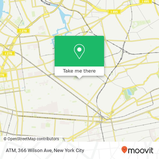 ATM, 366 Wilson Ave map