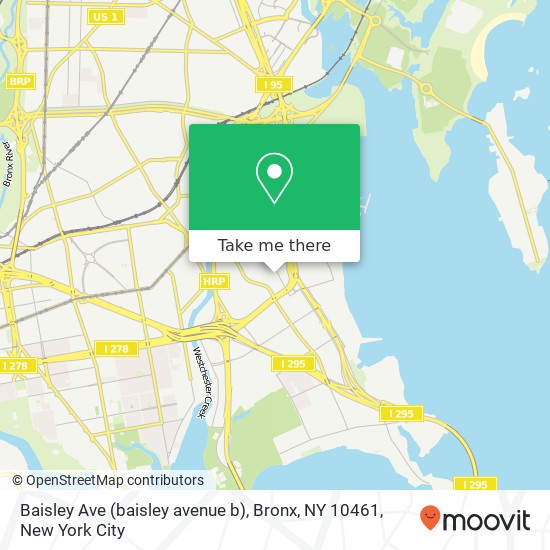 Baisley Ave (baisley avenue b), Bronx, NY 10461 map