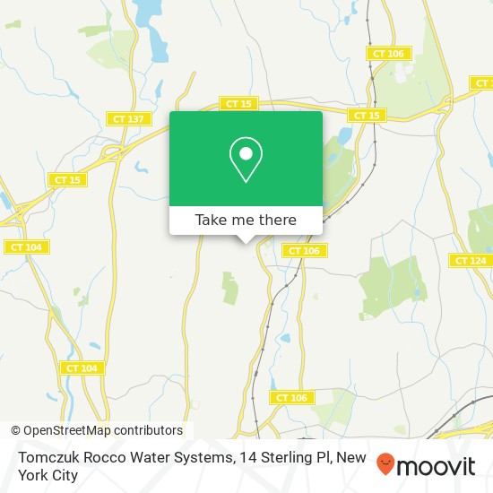 Mapa de Tomczuk Rocco Water Systems, 14 Sterling Pl