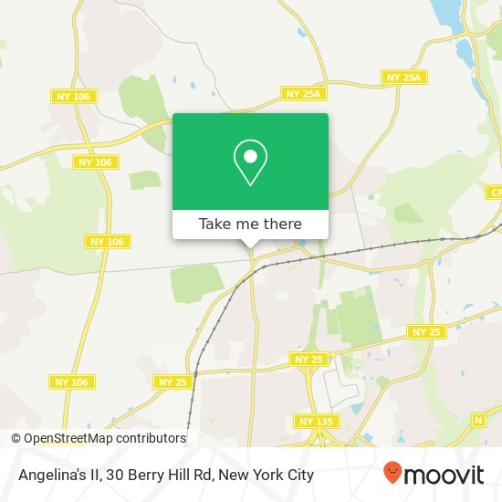 Mapa de Angelina's II, 30 Berry Hill Rd