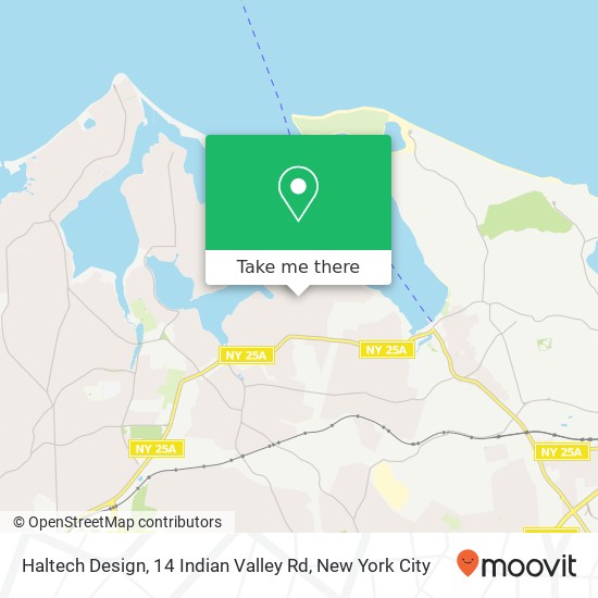 Mapa de Haltech Design, 14 Indian Valley Rd