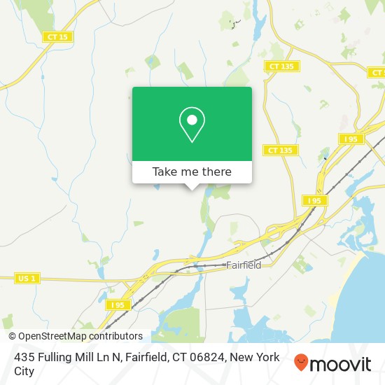 435 Fulling Mill Ln N, Fairfield, CT 06824 map