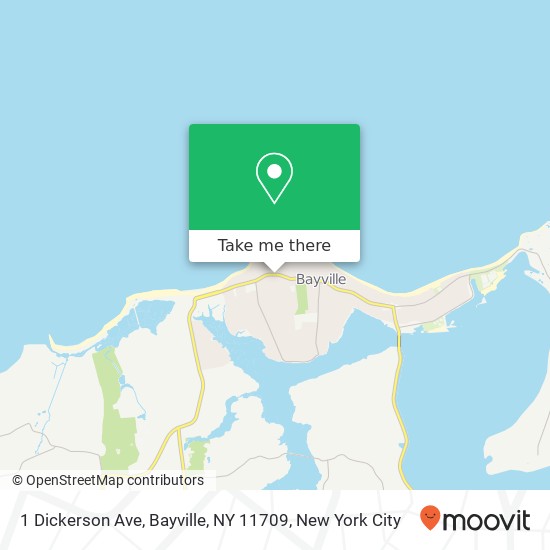 1 Dickerson Ave, Bayville, NY 11709 map