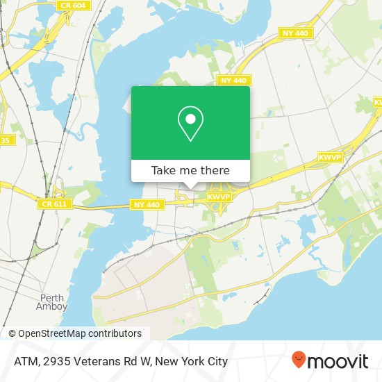 Mapa de ATM, 2935 Veterans Rd W
