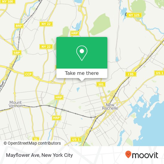 Mayflower Ave, New Rochelle, NY 10801 map