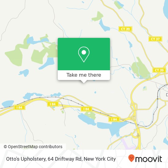 Mapa de Otto's Upholstery, 64 Driftway Rd