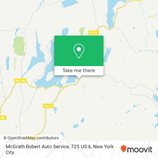 Mapa de McGrath Robert Auto Service, 725 US-6