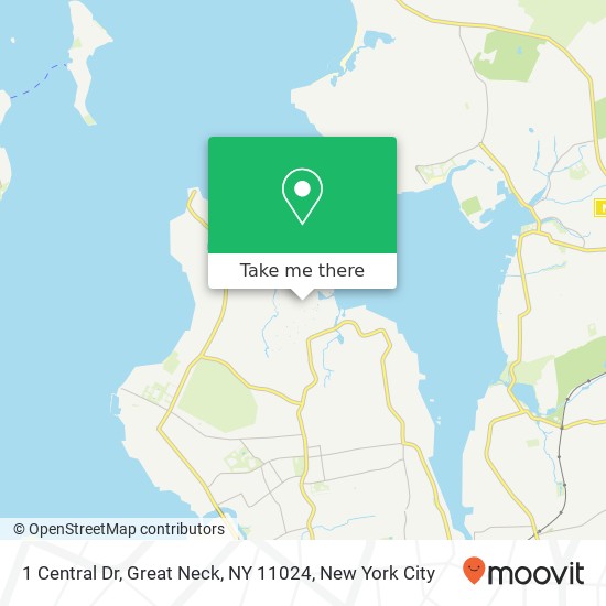 1 Central Dr, Great Neck, NY 11024 map