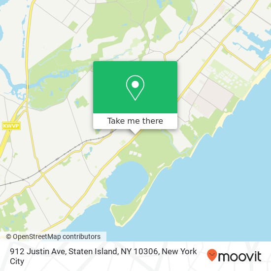 912 Justin Ave, Staten Island, NY 10306 map