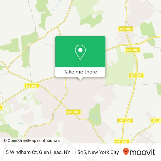 5 Windham Ct, Glen Head, NY 11545 map