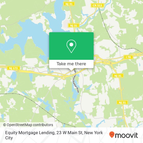 Equity Mortgage Lending, 23 W Main St map