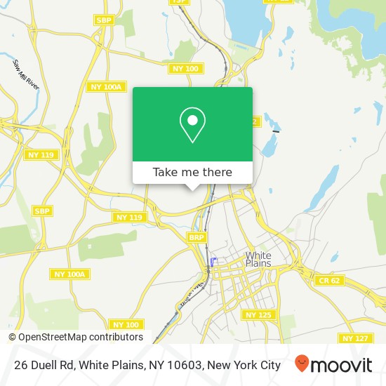 26 Duell Rd, White Plains, NY 10603 map