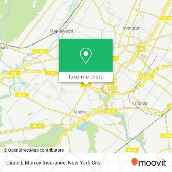Diane L Murray Insurance, 1549 Stuyvesant Ave map
