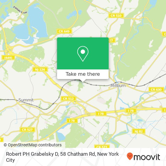 Robert PH Grabelsky D, 58 Chatham Rd map