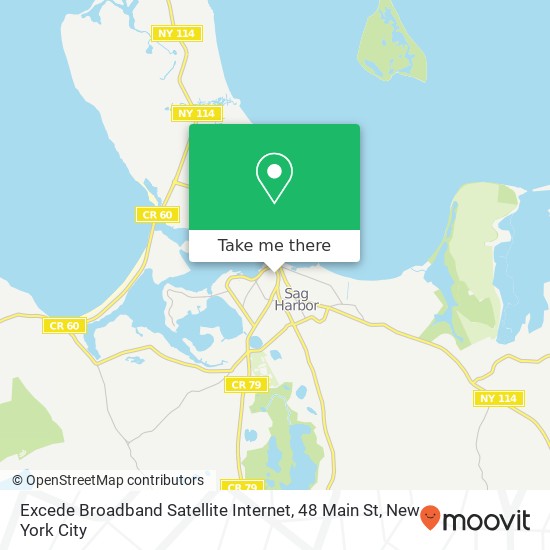 Excede Broadband Satellite Internet, 48 Main St map