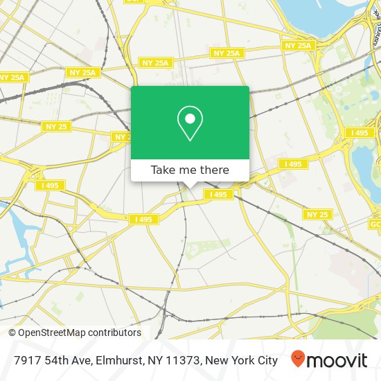 7917 54th Ave, Elmhurst, NY 11373 map