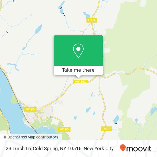 23 Lurch Ln, Cold Spring, NY 10516 map