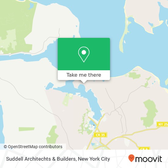 Suddell Architechts & Builders map