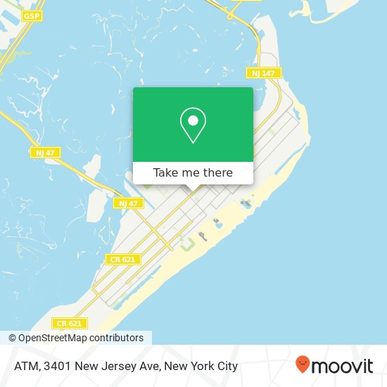 ATM, 3401 New Jersey Ave map