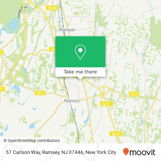 57 Carlson Way, Ramsey, NJ 07446 map