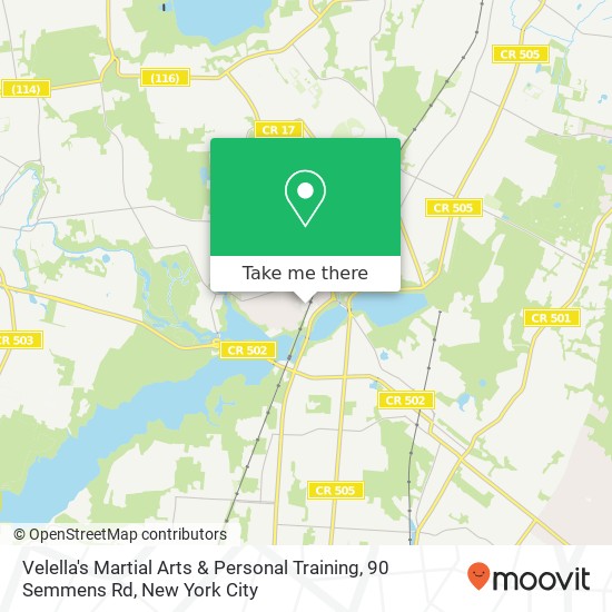 Velella's Martial Arts & Personal Training, 90 Semmens Rd map