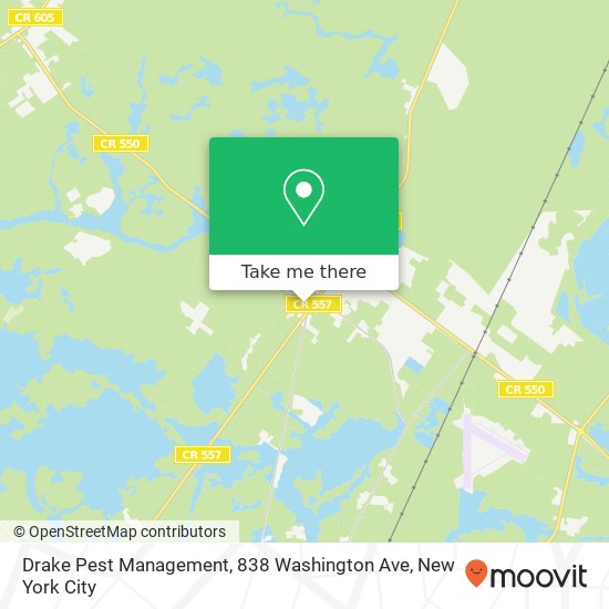 Mapa de Drake Pest Management, 838 Washington Ave