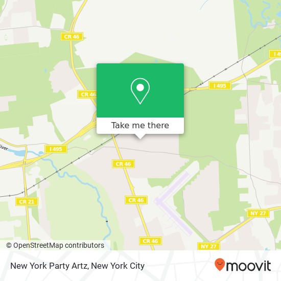 New York Party Artz map