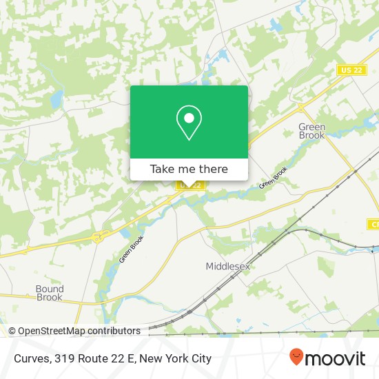 Mapa de Curves, 319 Route 22 E