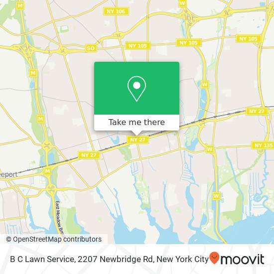 B C Lawn Service, 2207 Newbridge Rd map