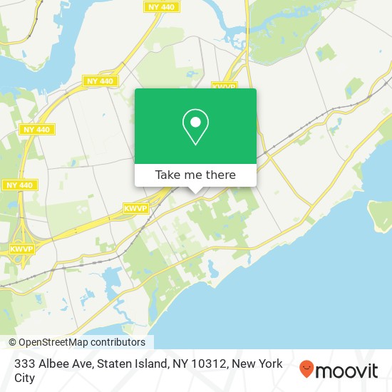 333 Albee Ave, Staten Island, NY 10312 map