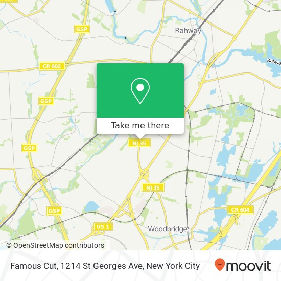 Mapa de Famous Cut, 1214 St Georges Ave
