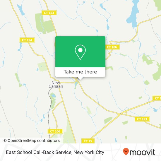 Mapa de East School Call-Back Service