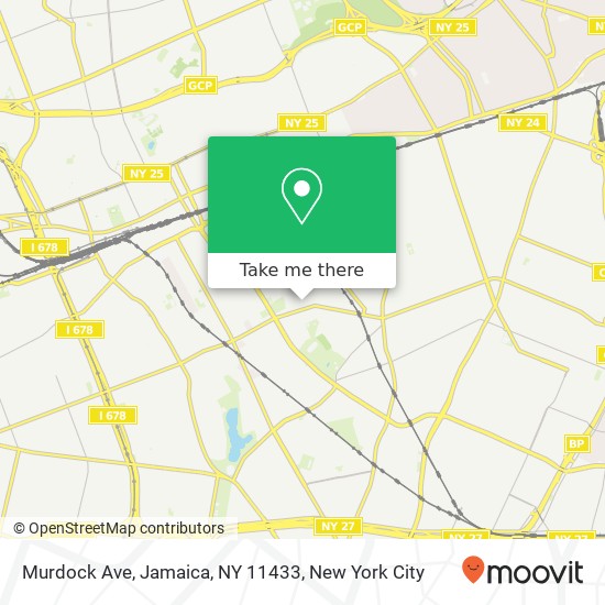 Mapa de Murdock Ave, Jamaica, NY 11433