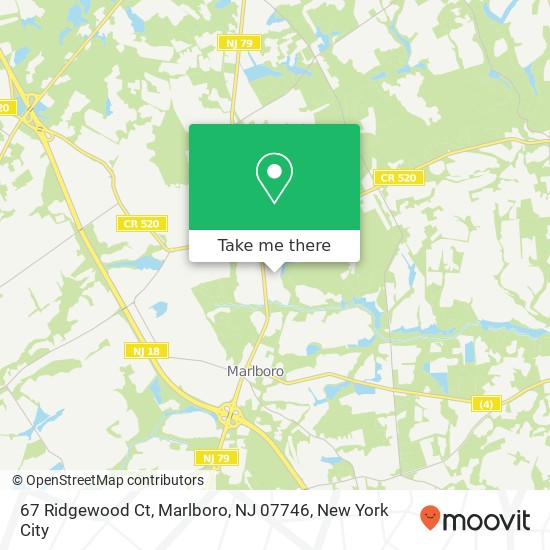 67 Ridgewood Ct, Marlboro, NJ 07746 map
