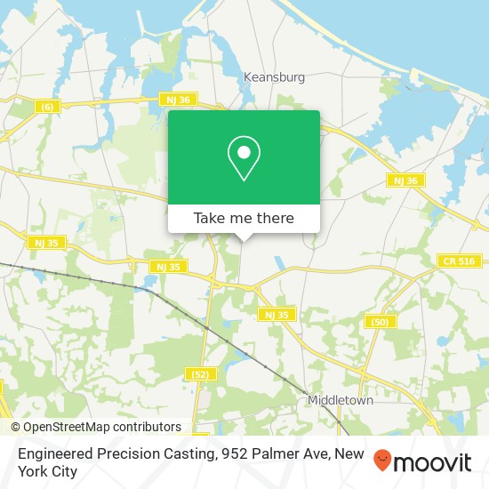 Engineered Precision Casting, 952 Palmer Ave map