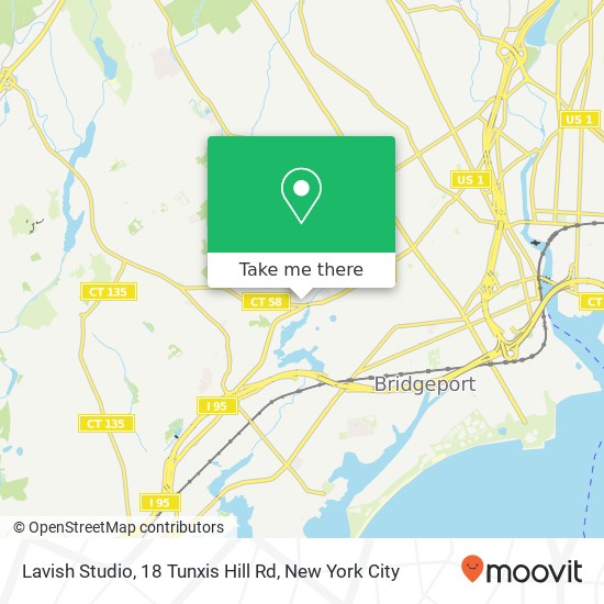 Mapa de Lavish Studio, 18 Tunxis Hill Rd