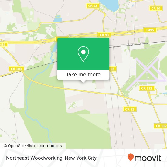 Northeast Woodworking map