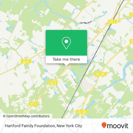Hartford Family Foundation map