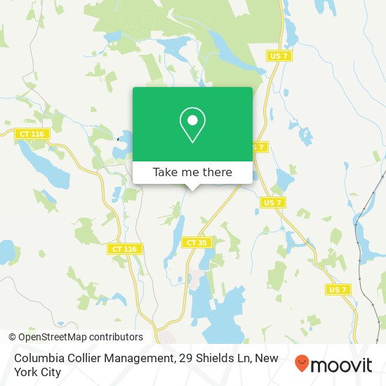 Columbia Collier Management, 29 Shields Ln map