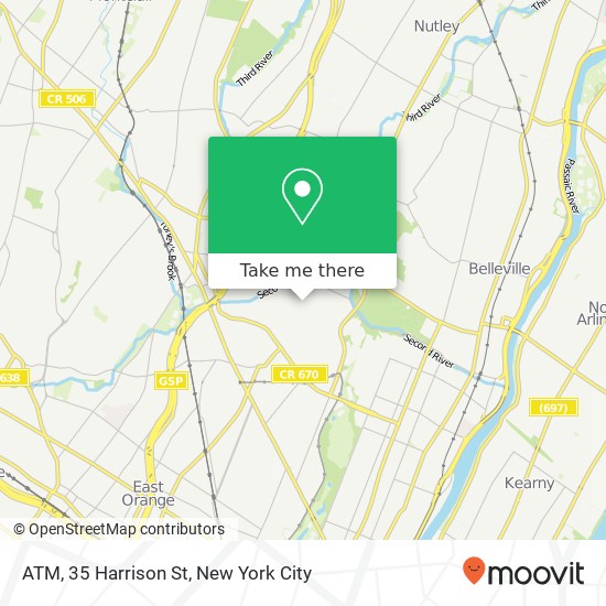 Mapa de ATM, 35 Harrison St