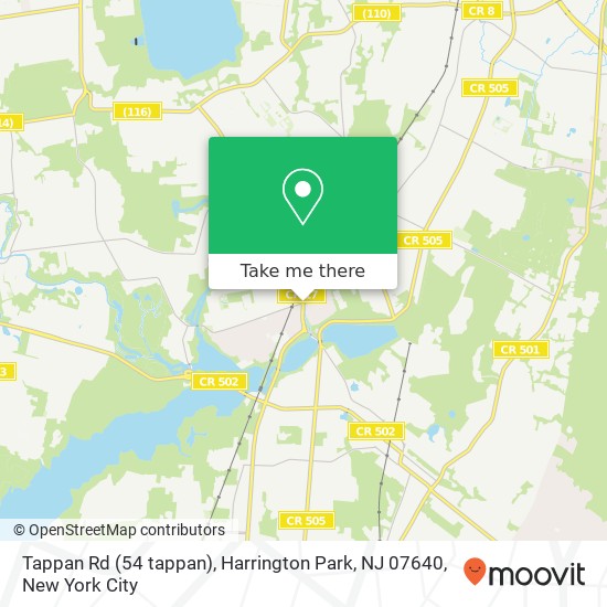 Tappan Rd (54 tappan), Harrington Park, NJ 07640 map