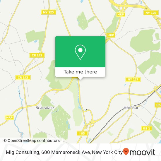 Mapa de Mig Consulting, 600 Mamaroneck Ave