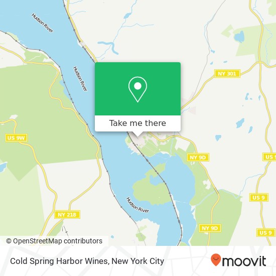 Cold Spring Harbor Wines map