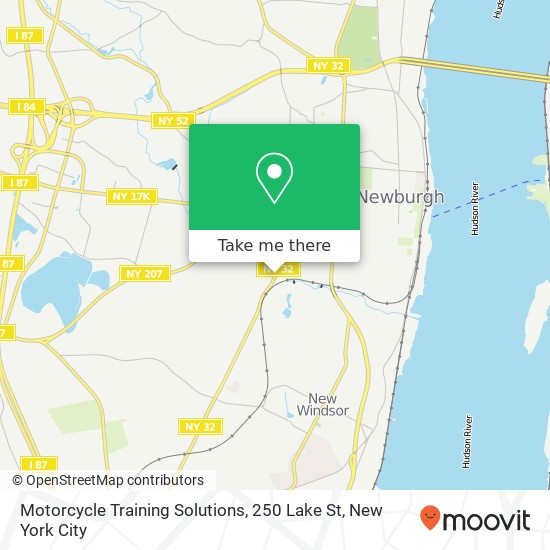 Mapa de Motorcycle Training Solutions, 250 Lake St