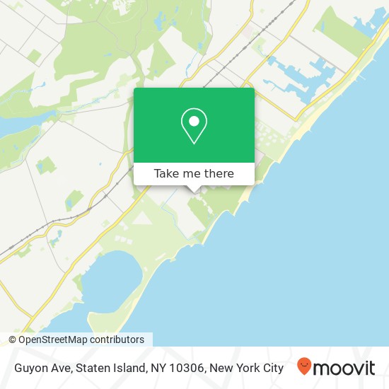 Guyon Ave, Staten Island, NY 10306 map
