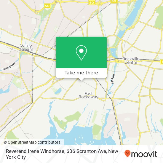 Reverend Irene Windhorse, 606 Scranton Ave map