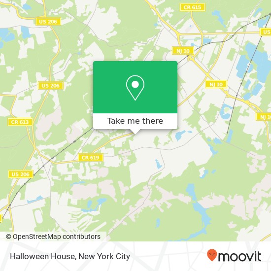 Halloween House map