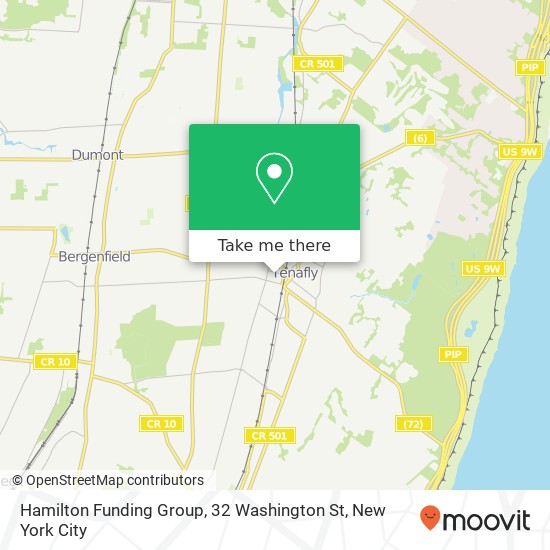 Mapa de Hamilton Funding Group, 32 Washington St