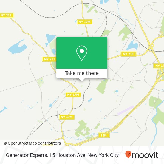 Generator Experts, 15 Houston Ave map