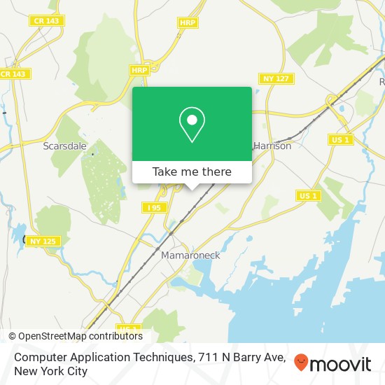 Mapa de Computer Application Techniques, 711 N Barry Ave